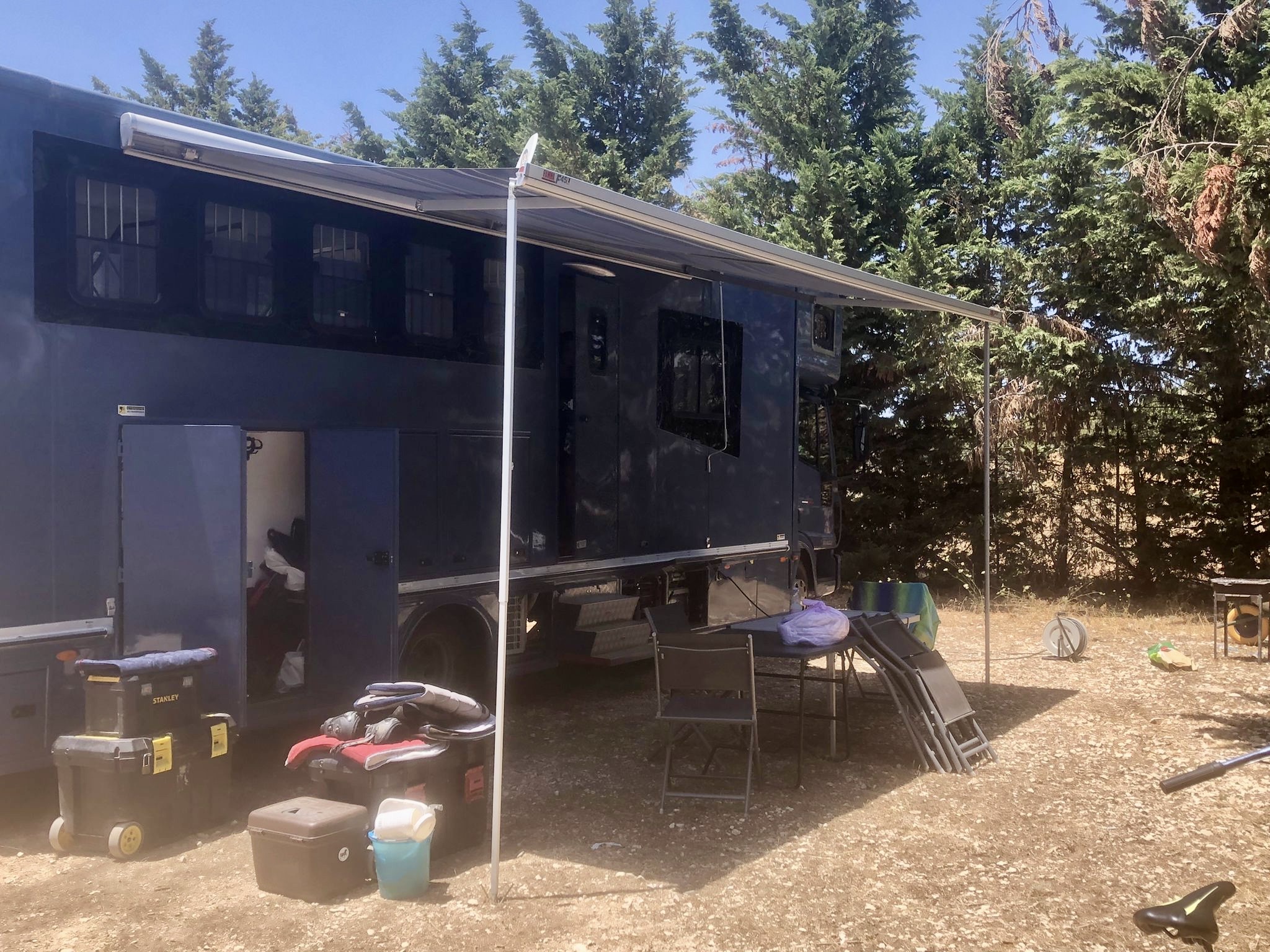 Camion trasporto cavalli usato IVECO EUROCARGO - HORSE MOVE